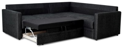 Polo Smart bäddsoffa H arm Miles tyg Connect 40 mörkgrå#3