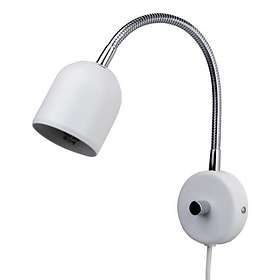 Bobby vägglampa mattvit