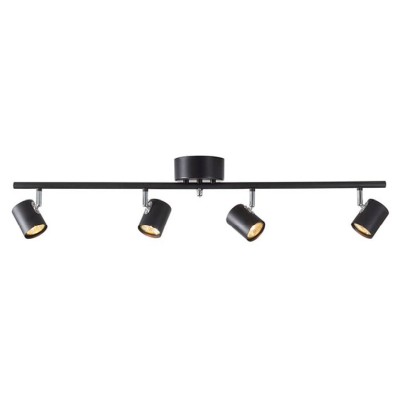 Alpha 4 skena spotlight svart