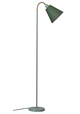 Haga golvlampa + Lilja skärm gröngrå