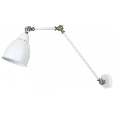 Sansa vägglampa vit/silver