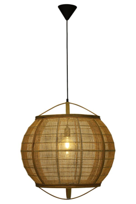 Borneo taklampa 58 cm natur