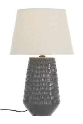 Mona bordlampa blå/vit