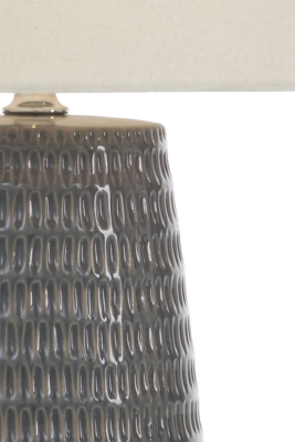 Mona bordlampa blå/vit#2