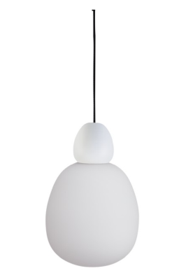 Buddy pendel vitstruktur/opal