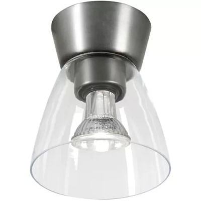 Bizzo plafond D16,5 cm oxidgrå/klarglas