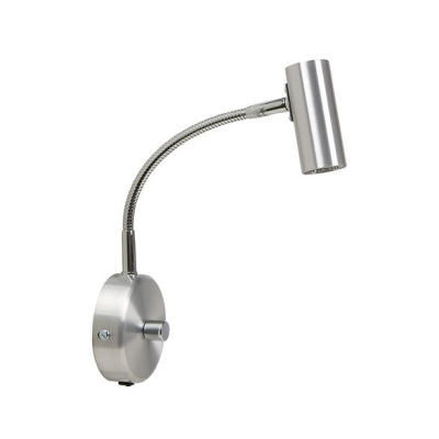 D-33 mini LED vägglampa alu