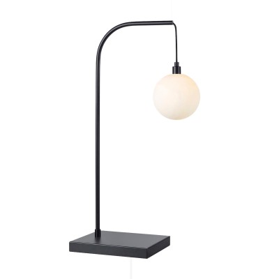 Buddy bordlampa 1L svart/opal