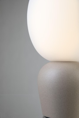 Buddy bordlampa sandstruktur/opal#4