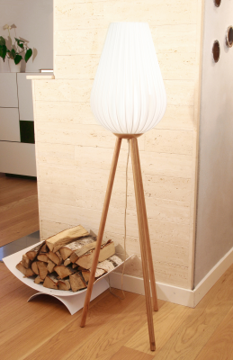 Swea golvlampa natur#2