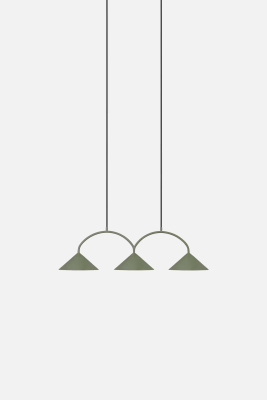 Curve 3 takpendel grön