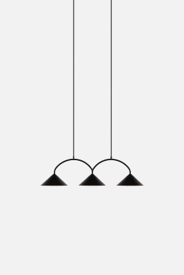 Curve 3 takpendel svart