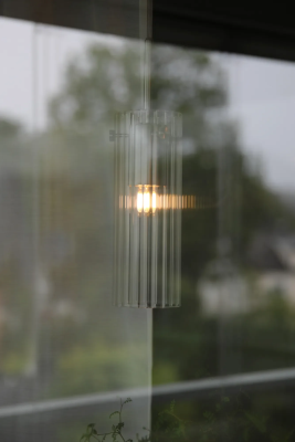 Tibia fönsterlampa klar/stål#2