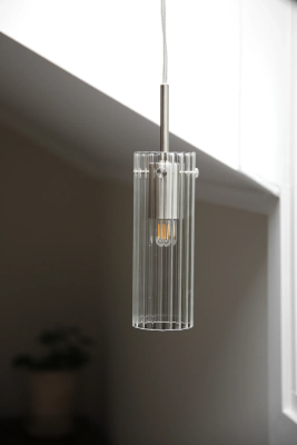 Tibia fönsterlampa klar/stål#3