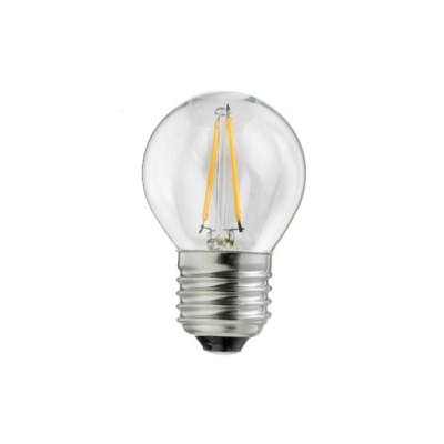 Ljuskälla E27 Classic Klot klar LED 2700K 2W 200lm