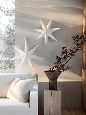 Aino 60 vit adventsstjärna