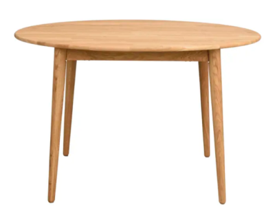 Tyler matbord runt 120/165 cm ek#1