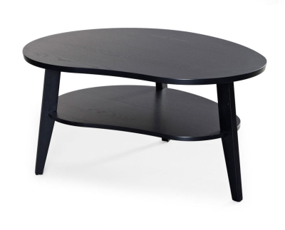 Eagle soffbord 100/80 svartbetsad ek