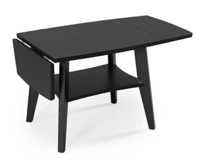 Birdie klaffbord 60 svartbetsad ek