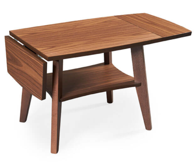 Birdie klaffbord 60 valnöt