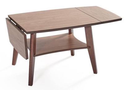 Birdie klaffbord 70 valnöt