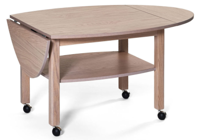 Havanna klaffbord 70 vitpigmenterad ek II-sort