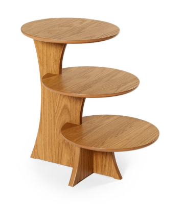 Etapp fåtöljbord ek II-sort