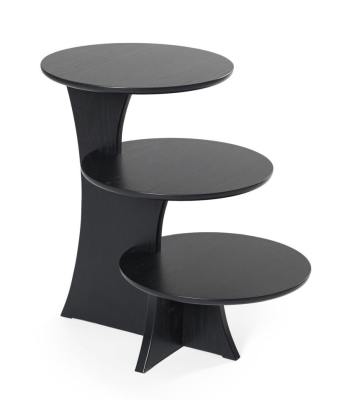 Etapp fåtöljbord svartbetsad ek