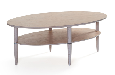 Madrid soffbord 140 vitpigmenterad ek