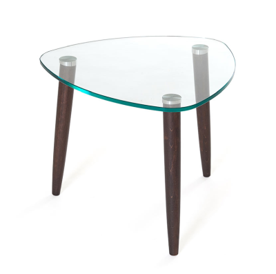 Clear soffbord 55 rökt ek