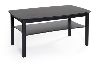 Marathon soffbord 120 svartbetsad ek