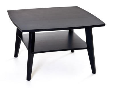 Birdie soffbord 80 svartbetsad ek