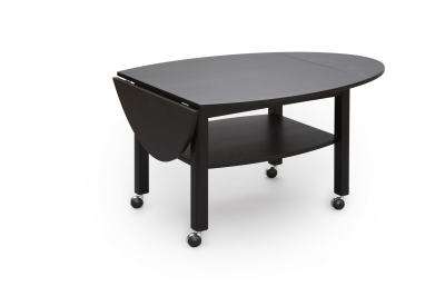 Havanna klaffbord 70 svartbetsad ek