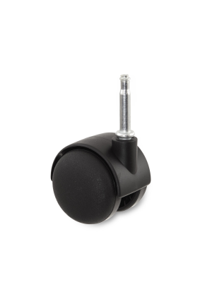 Möbelhjul svart/svart (4-pack)#1