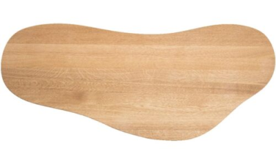 Curve soffbord V 150x58 cm oljad ek#2