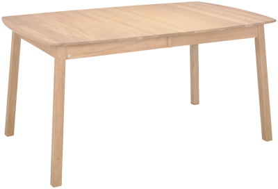 Verona bord 137(48)x90 cm vitoljad ek