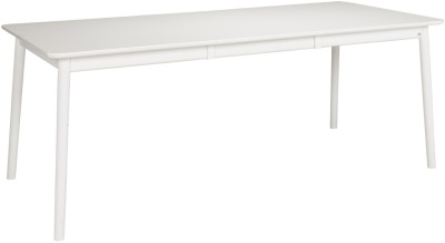 ZigZag bord 140(53)x90 cm vit