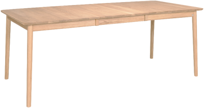 ZigZag bord 140(53)x90 cm vitoljad ek#2