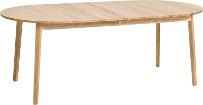 Rainbow bord 205(50)x100 cm vitoljad ek