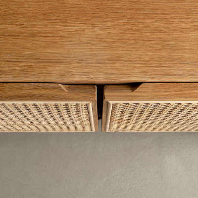 Racquet sideboard oljad ek/rotting, ek ben#2