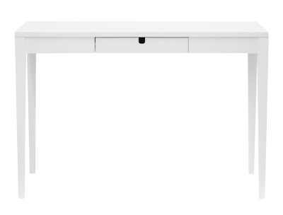Klinte skrivbord 110 cm med låda vitlack