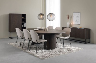 Linea sideboard 7 oiled mocca LO36#3