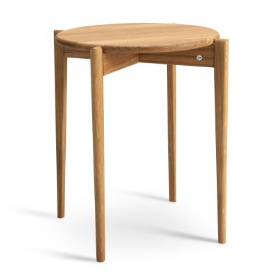 Tilia fåtöljbord Ø51xH55 cm oljad ek