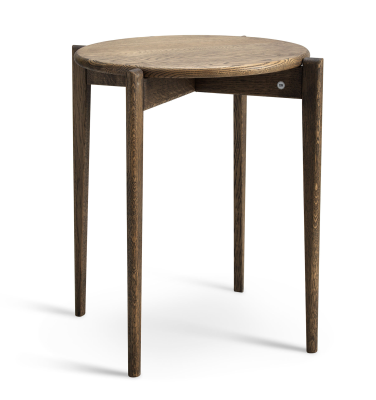 Tilia fåtöljbord Ø51xH55 cm rökt ek