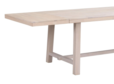 Brooklyn matbord 220x95 vitpigmenterad ek#5