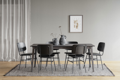 Filippa matbord 180x90 cm mörkbrun ek#2