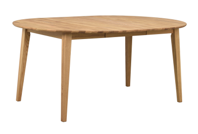 Filippa matbord runt 120 cm ek, inkl 1 iläggsskiva#8