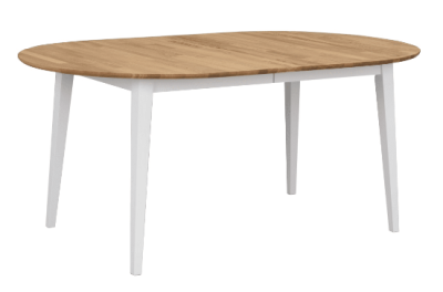 Filippa matbord ovalt 170/210 ek/vit