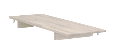 Filippa iläggsskiva 40x105 cm vitpigmenterad ek
