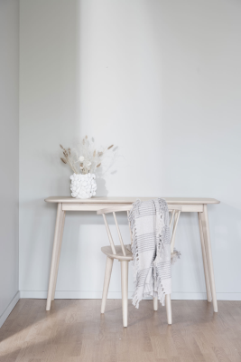 Yumi avlastningsbord vitpigmenterad ek#2